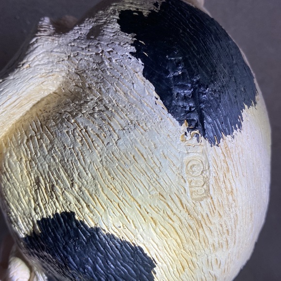 Pig decorative  sculpture 7” x 4 1/2” Prev Owned VG Cond no chips or marks - Picture 8 of 8